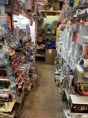 Lots of plastic models