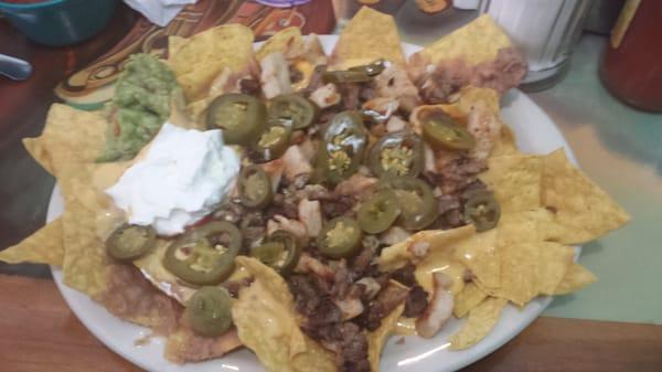 Nachos were okay,  service and waitress were horrible!