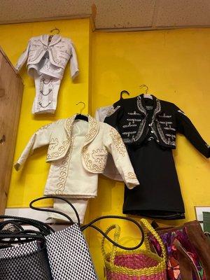 Custom Mariachi suits for all ages, can customize to your liking and add personal embroidery as well