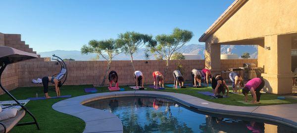 Yoga and Success Coaching with Margarita Y Pinhas at the Weekend Retreat with Success Yoga center