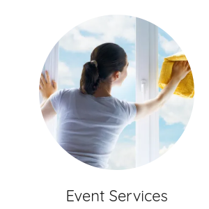 We offer Event Cleaning Services!