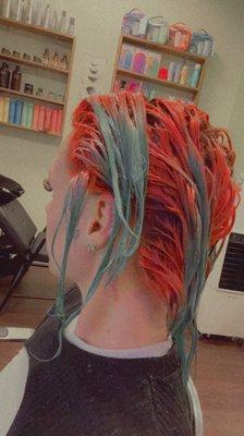 A color melt with vivids!