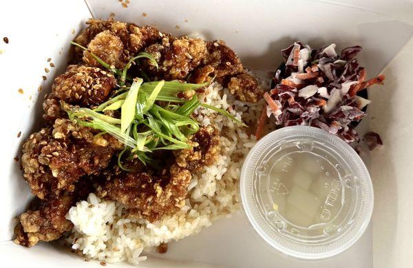 Sweet Soy Garlic Korean Fried Chicken Box