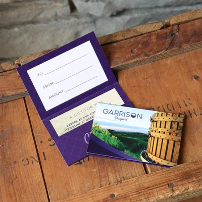 Gift card holders, available in 5 styles. All printed in full color for vibrant branding.