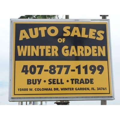 Auto Sales of Winter Garden