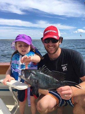 Family and kid friendly fishing trips with Triton Sportfishing, out of Rock Harbor, Orleans, MA