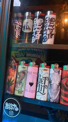 Custom Wrapped Lighters.