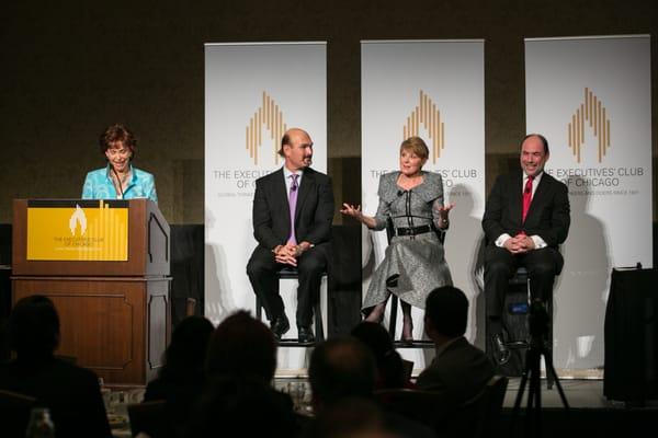 The Annual Economic Outlook: Terry Savage, Jon Najarian, Diane Swonk and Douglas Holtz-Eakin.