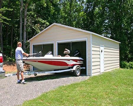 Detached Boat Storage Garages