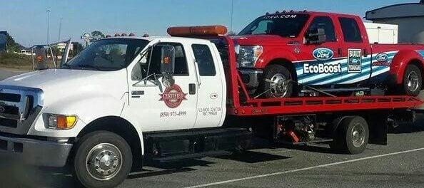 Certified Towing moving for Nascar