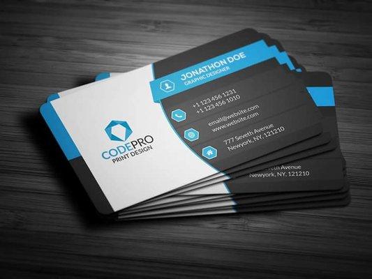 CUSTOM BUSINESS CARDS