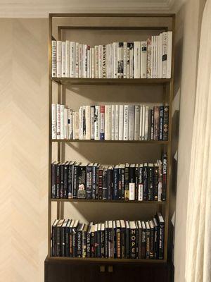 Book shelf - black and white