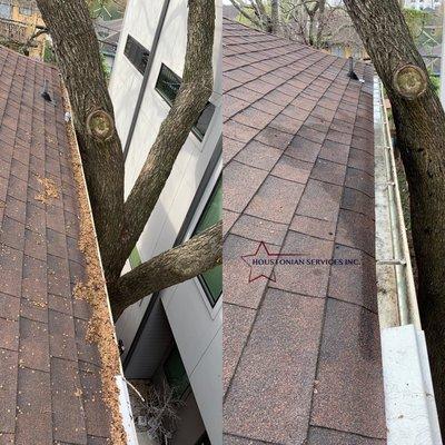 Gutters cleaning services