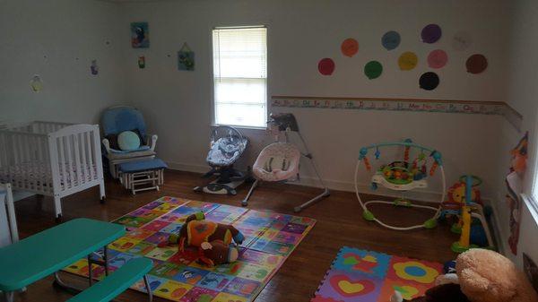 The Explorers room (6wks-30mos)