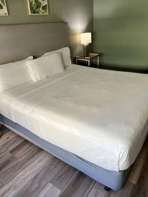 Bed w/sheet