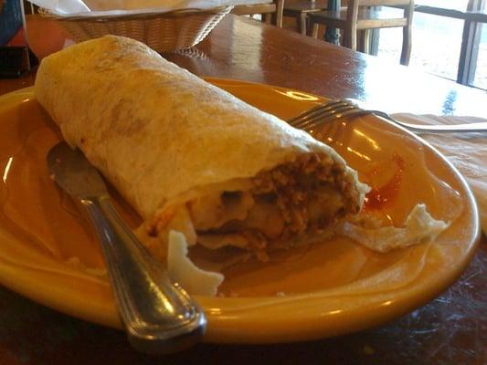 Chorizo burrito