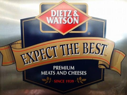 We use Dietz & Watson Deli products