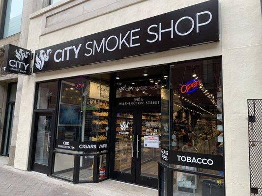 City smoke shop