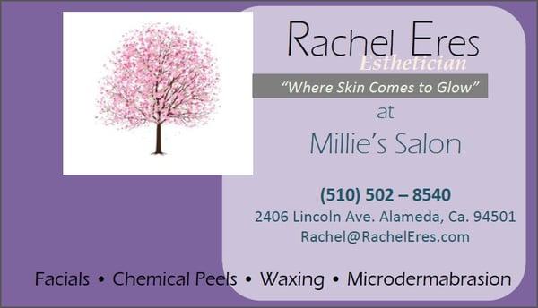 Rachel Eres at Millie's Salon