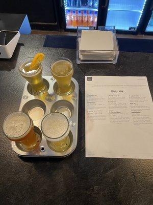 Beer flight