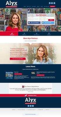 Political Website Design