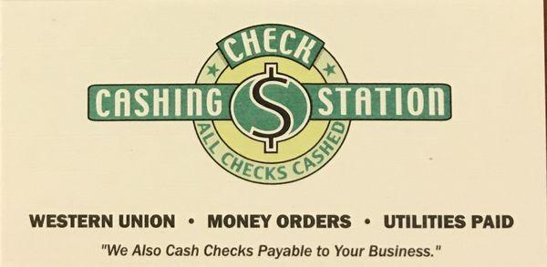 Check Cashing Station