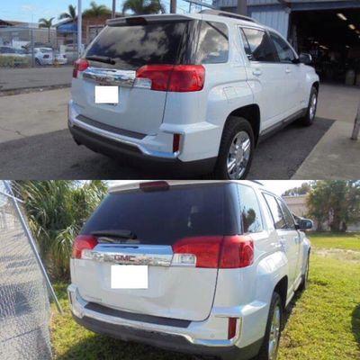 Before and After 2016 GMC Terrain