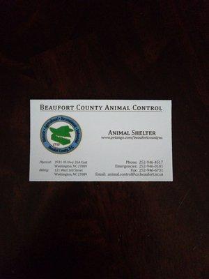 Beaufort County Animal Control