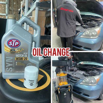 Full synthetic Oil change $70