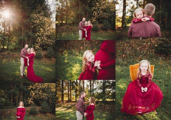 Outdoor Maternity Photography by Sarah Costa Ridgefield Washington