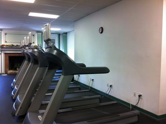 Upstairs treadmill room