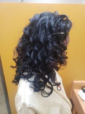 Spiral curls