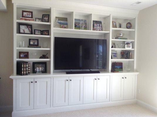 Custom Built In cabinetry