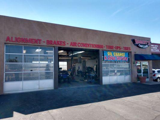 Brakes-Tires-Alignments-Air Conditioning. What can we do for you?