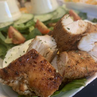 Overloaded Juicy grilled chicken salad