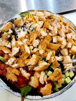 Crispy Chicken Salad