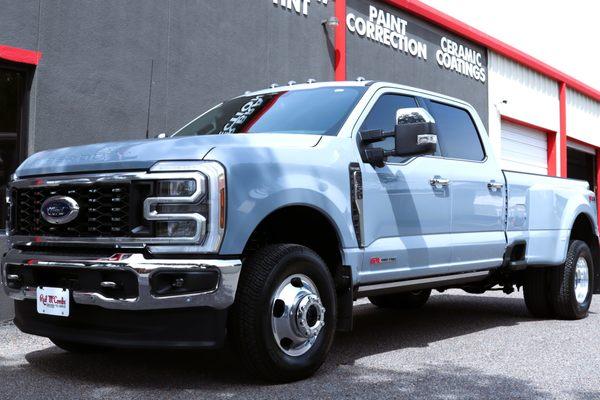 24 Ford 350...every single window wrapped with our very best Nano Ceramic Window Film!  956 664 0344