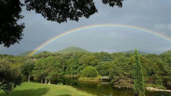 You never know what kind of views you might wake up to!