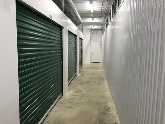 Climate controlled units and hallways