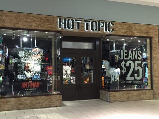 Front of store