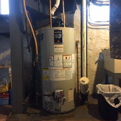 Another professionally installed PowerVent water heater!!