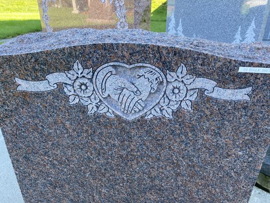 This is the engraving we picked out for my parents headstone.