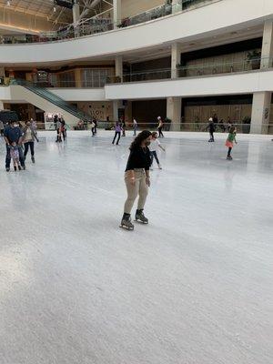 Freeskate at the Lloyd Center Ice Rink