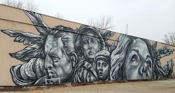 Faces - Wabash Walls 2019