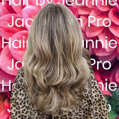 Full highlights with toner