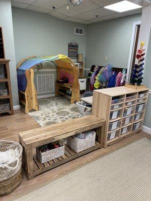 The Oak Room:dramatic play area