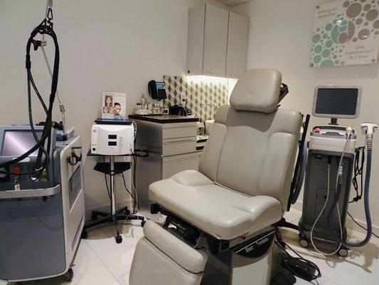 Laser/IPL treatment room