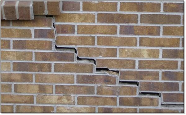 Structural defects can be found during our standard home inspection