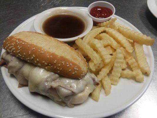 Hot French Dip W/Au Jus Sauce 
Daily Menu Item