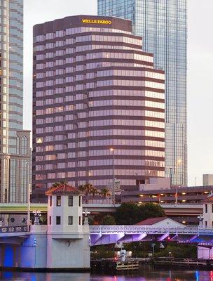 Our office is located in the Wells Fargo Center office building in downtown Tampa, Florida